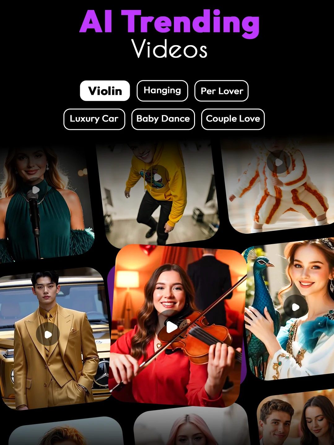 Viral Me AI Video Generator screenshot